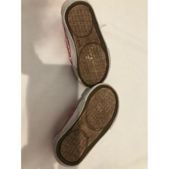 SET 2 US Sports Kids Unisex Shoes Sneaker Drawstring Blue / Red Size 5 - Picture 4 of 12